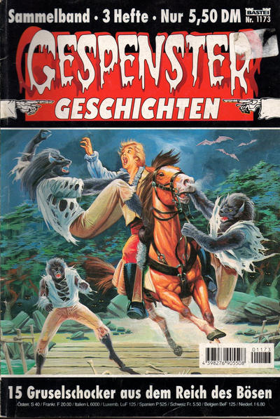 Cover for Gespenster Geschichten Sammelband (Bastei Verlag, 1974 series) #1173