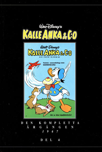 Cover for Kalle Anka & C:o – den kompletta årgången (Egmont, 1998 series) #4/1967 [Hardcover]