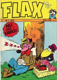 Cover Thumbnail for Flax (Williams Förlags AB, 1969 series) #3/1970