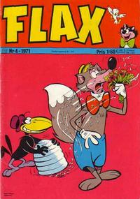 Cover for Flax (Williams Förlags AB, 1969 series) #4/1971