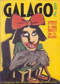 Cover Thumbnail for Galago (Atlantic Förlags AB; Tago, 1980 series) #20