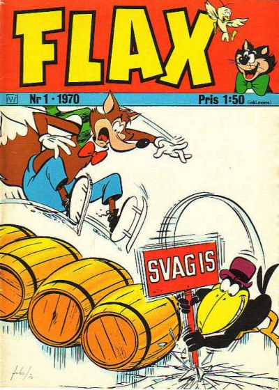Cover for Flax (Williams Förlags AB, 1969 series) #1/1970
