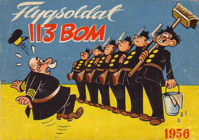 Cover for Flygsoldat 113 Bom [delas] (Åhlén & Åkerlunds, 1952 series) #1956