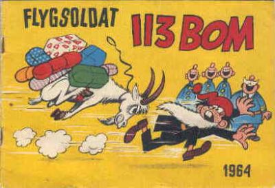Cover for Flygsoldat 113 Bom [delas] (Åhlén & Åkerlunds, 1952 series) #1964