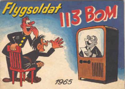 Cover for Flygsoldat 113 Bom [delas] (Åhlén & Åkerlunds, 1952 series) #1965