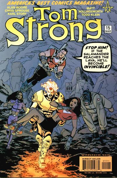 Cover for Tom Strong (DC, 1999 series) #15