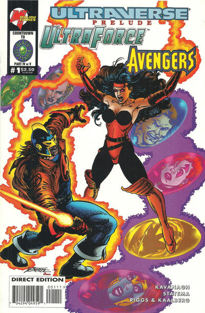 Cover for Ultraforce / Avengers Prelude (Marvel, 1995 series) #1