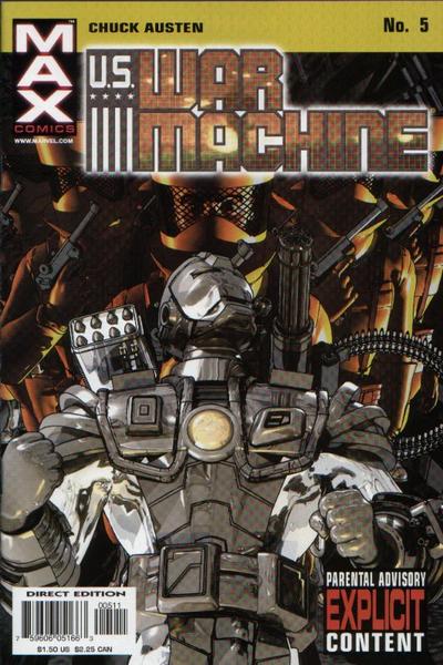 Cover for U.S. War Machine (Marvel, 2001 series) #5