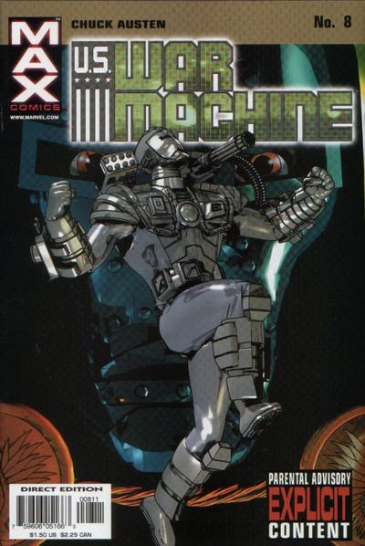 Cover for U.S. War Machine (Marvel, 2001 series) #8
