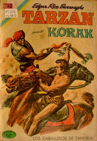 Cover Thumbnail for Tarzán (Editorial Novaro, 1951 series) #274