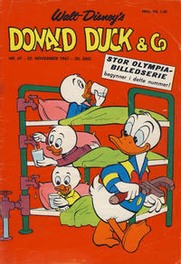 Cover for Donald Duck & Co (Hjemmet / Egmont, 1948 series) #47/1967