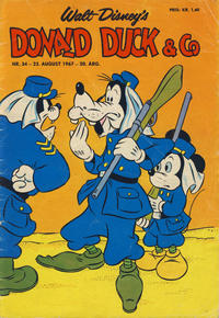 Cover for Donald Duck & Co (Hjemmet / Egmont, 1948 series) #34/1967
