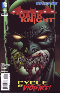 Cover Thumbnail for Batman: The Dark Knight (DC, 2011 series) #10 [Direct Sales]