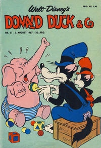 Cover for Donald Duck & Co (Hjemmet / Egmont, 1948 series) #31/1967