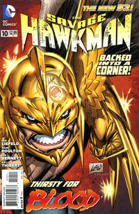 Cover Thumbnail for The Savage Hawkman (DC, 2011 series) #10