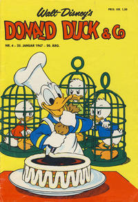 Cover for Donald Duck & Co (Hjemmet / Egmont, 1948 series) #4/1967