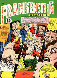 Cover Thumbnail for Frankenstein Comics (Arnold Book Company, 1953 series) #3