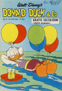 Cover for Donald Duck & Co (Hjemmet / Egmont, 1948 series) #27/1966
