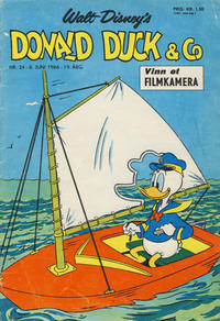 Cover for Donald Duck & Co (Hjemmet / Egmont, 1948 series) #24/1966