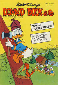 Cover for Donald Duck & Co (Hjemmet / Egmont, 1948 series) #11/1966
