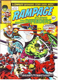 Cover for Rampage (Marvel UK, 1977 series) #29
