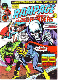 Cover for Rampage (Marvel UK, 1977 series) #32