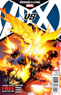Cover for Avengers vs. X-Men (Marvel, 2012 series) #5