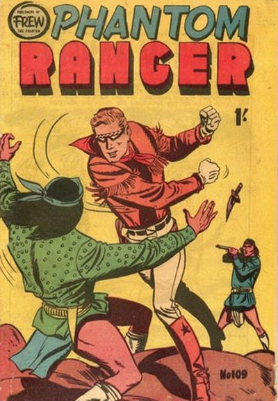 Cover for The Phantom Ranger (Frew Publications, 1948 series) #109