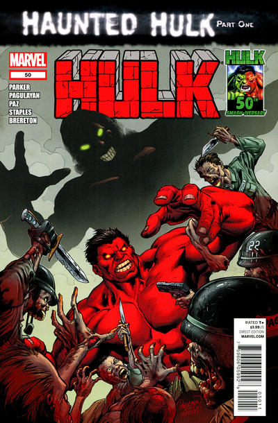 Cover for Hulk (Marvel, 2008 series) #50