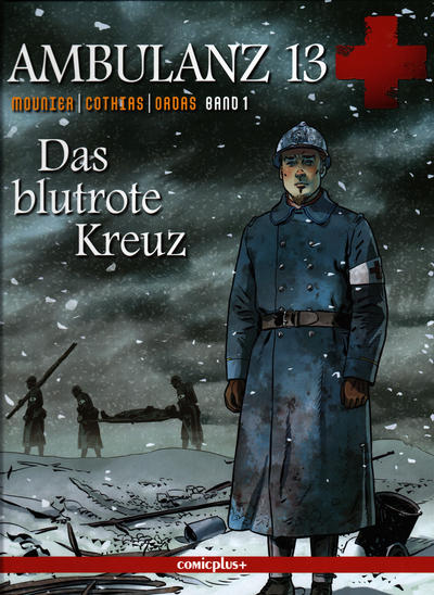 Cover for Ambulanz 13 (comicplus+, 2012 series) #1 - Das blutrote Kreuz