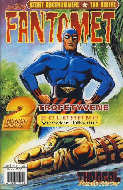 Cover for Fantomet (Hjemmet / Egmont, 1998 series) #22/1998