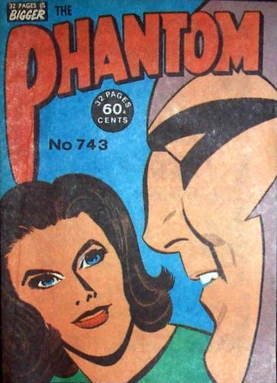 Cover for The Phantom (Frew Publications, 1948 series) #743