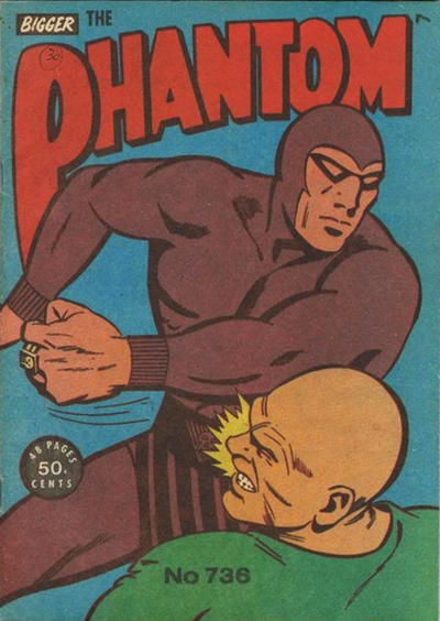 Cover for The Phantom (Frew Publications, 1948 series) #736