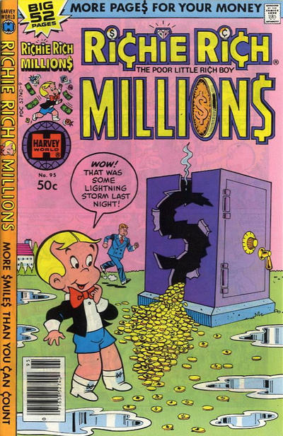 Cover for Richie Rich Millions (Harvey, 1961 series) #95