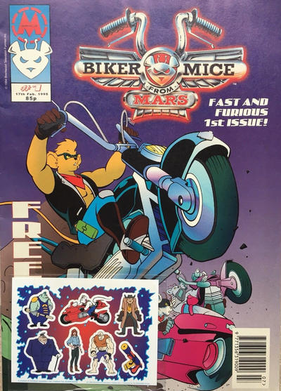 Cover for Biker Mice from Mars (Marvel UK, 1994 series) #1