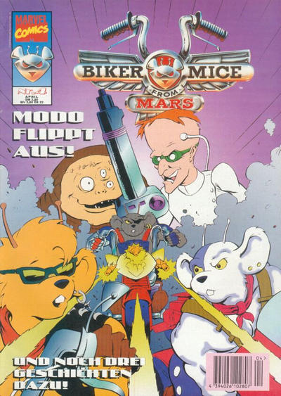 Cover for Biker Mice from Mars (Marvel UK, 1994 series) #4