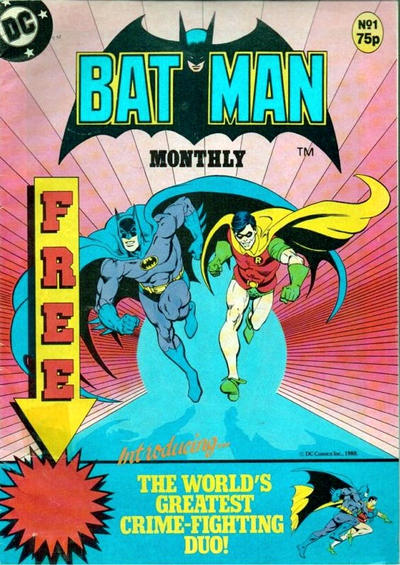 Cover for Batman (K. G. Murray, 1982 series) #[1]