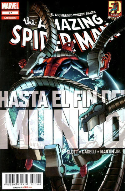 Cover for The Amazing Spider-Man, el Asombroso Hombre Araña (Editorial Televisa, 2005 series) #67