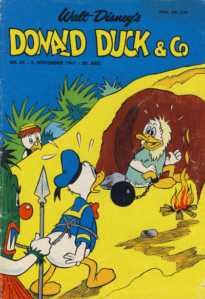 Cover for Donald Duck & Co (Hjemmet / Egmont, 1948 series) #45/1967