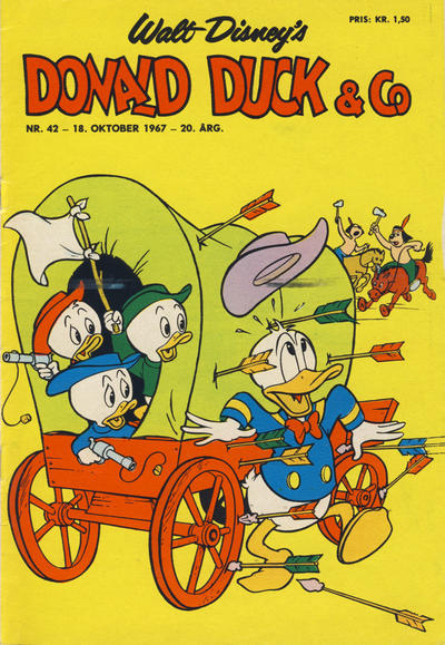 Cover for Donald Duck & Co (Hjemmet / Egmont, 1948 series) #42/1967