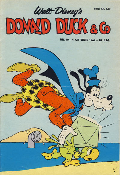 Cover for Donald Duck & Co (Hjemmet / Egmont, 1948 series) #40/1967