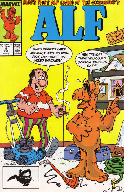 Cover for ALF (Marvel, 1988 series) #8 [Direct]