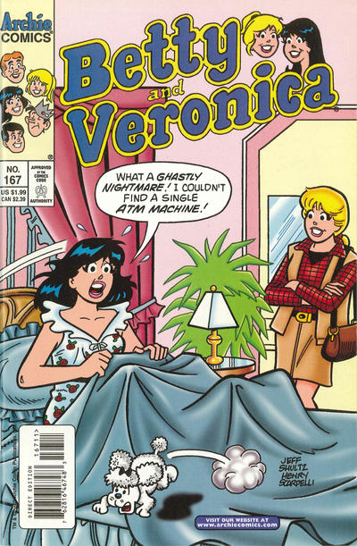 Cover for Betty and Veronica (Archie, 1987 series) #167