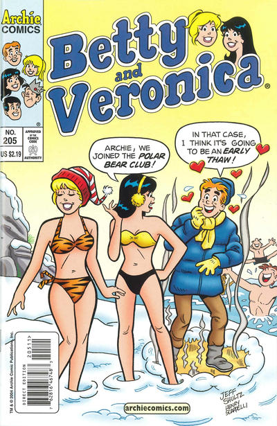 Cover for Betty and Veronica (Archie, 1987 series) #205
