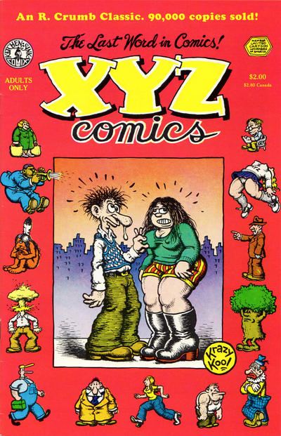 Cover for XYZ Comics (Kitchen Sink Press, 1972 series) #1 [Seventh Printing]