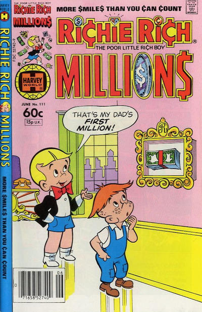Cover for Richie Rich Millions (Harvey, 1961 series) #111