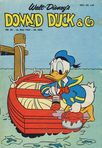 Cover for Donald Duck & Co (Hjemmet / Egmont, 1948 series) #20/1967