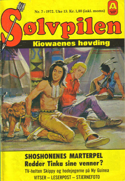 Cover for Sølvpilen (Allers Forlag, 1970 series) #7/1972