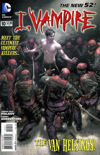 Cover for I, Vampire (DC, 2011 series) #10