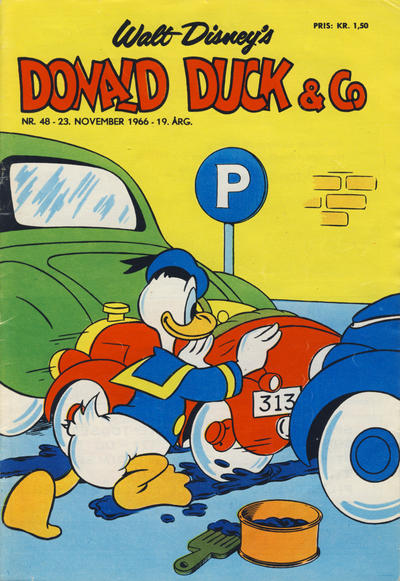 Cover for Donald Duck & Co (Hjemmet / Egmont, 1948 series) #48/1966